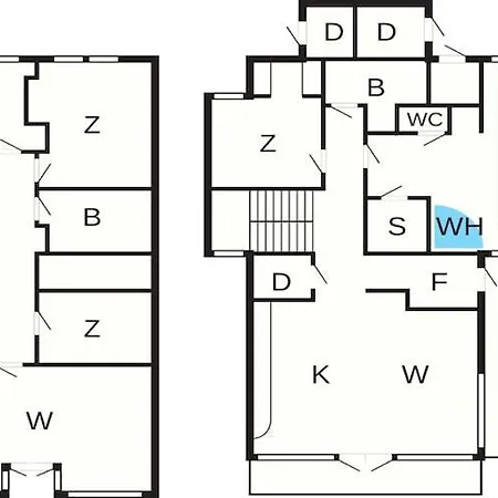 Five-bedroom In 2 * Jelsa